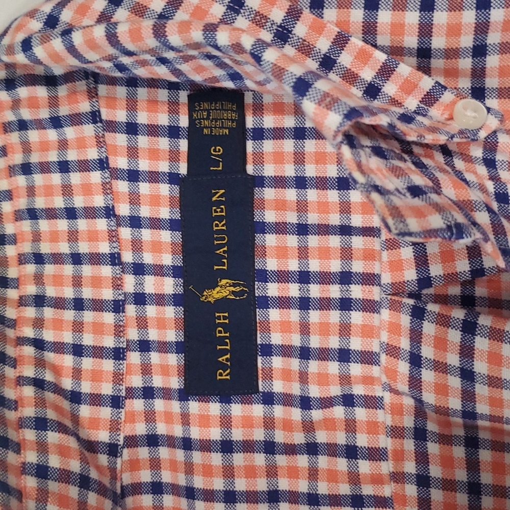 Polo Button Ups Gets Both Size Large - image 3